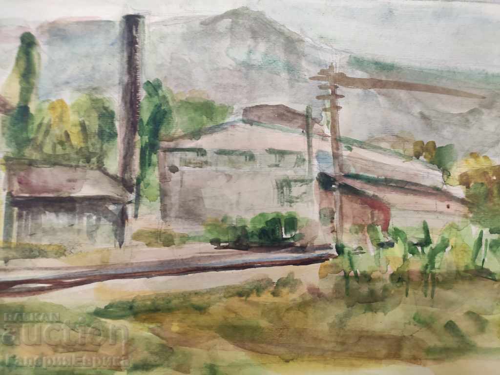 Auction Master painting unsigned Auction Master painting unsigned