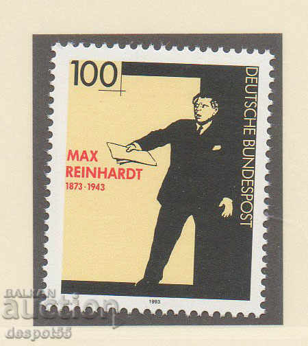 1993. Γερμανία. 50 χρόνια από τον θάνατο του Max Reinhardt, ηθοποιού.