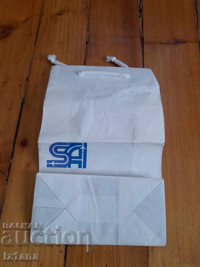 SOFIA AIRPORT paper bag with price 9.00 BGN | € 4.60