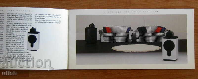 Auction 1991 B&W Bowers and Wilkins Speakers Catalog Auction 1991 B&W Bowers and Wilkins Speakers Catalog