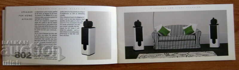 Delivery of 1991 B&W Bowers and Wilkins Speakers Catalog Delivery of 1991 B&W Bowers and Wilkins Speakers Catalog