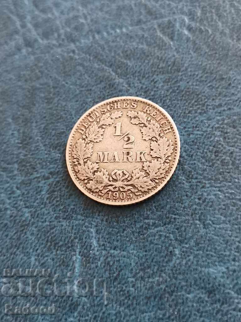 1/2 Germany 1905 with price 25.00 BGN | € 12.78 1/2 Germany 1905 with price 25.00 BGN | € 12.78