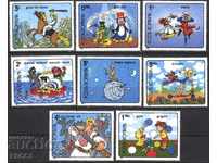 Чисти марки  Анимация, Приказки 1989 от Румъния