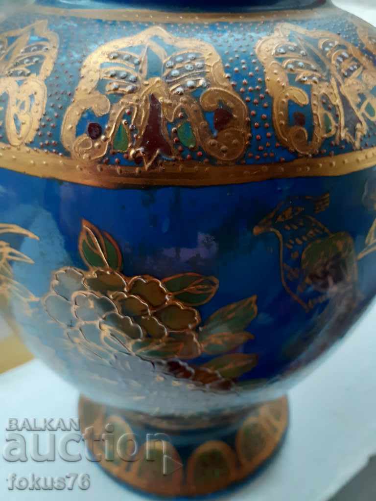 Large old antique Satsuma vase Satsuma hand painted with price 550.00 BGN | € 281.21 Large old antique Satsuma vase Satsuma hand painted with price 550.00 BGN | € 281.21