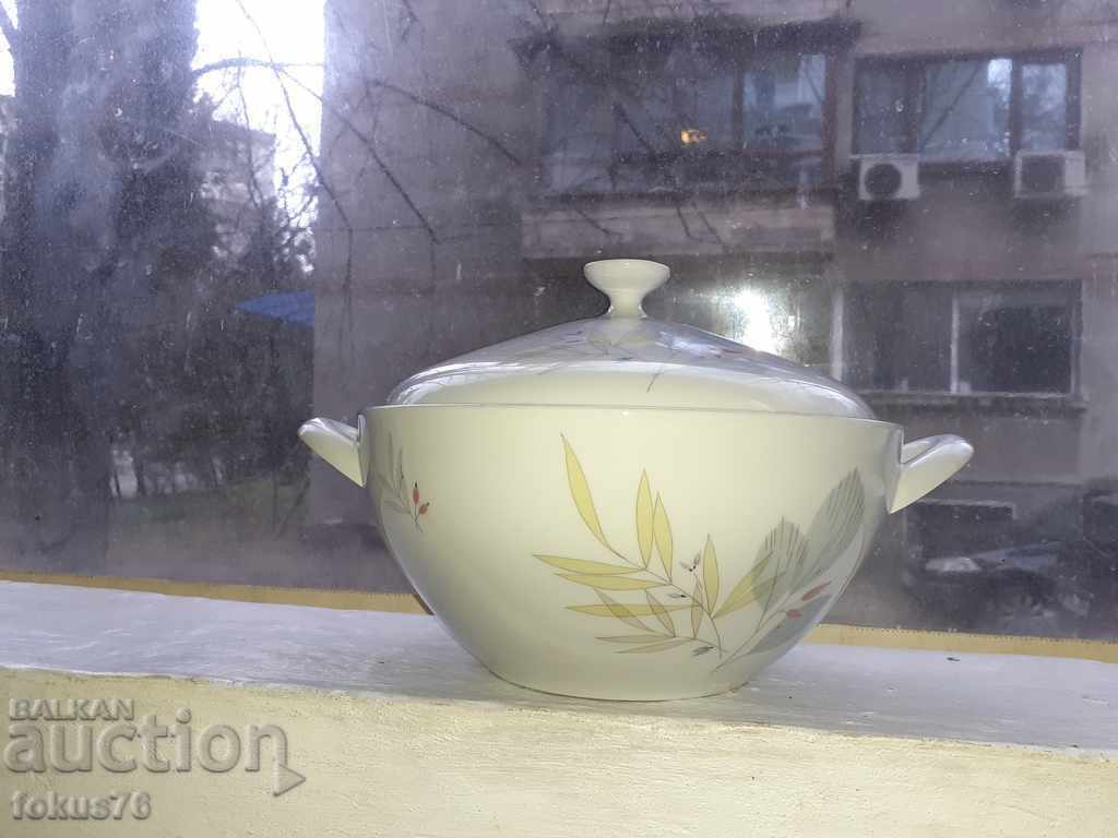 Large beautiful porcelain tureen