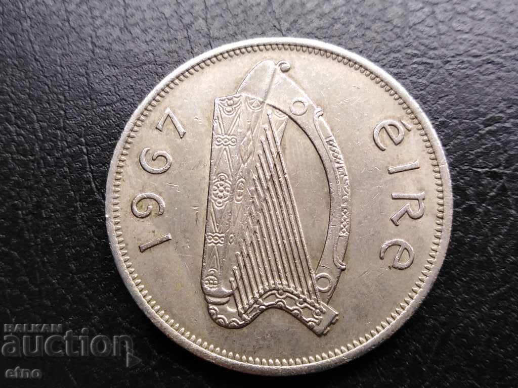 Auction 1/2 CROWN 1967 IRELAND Auction 1/2 CROWN 1967 IRELAND