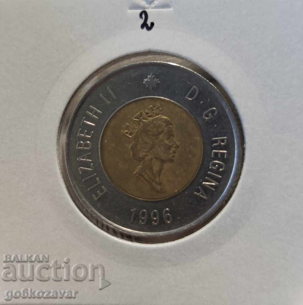 Canada 2 dollars 1996 with price 8.50 BGN | € 4.35 Canada 2 dollars 1996 with price 8.50 BGN | € 4.35
