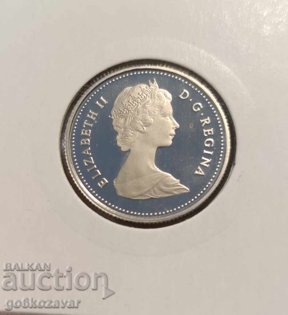 Canada 25 Cent 1982 Matt Glanz Proof ! with price 7.90 BGN | € 4.04 Canada 25 Cent 1982 Matt Glanz Proof ! with price 7.90 BGN | € 4.04