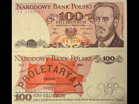 Polonia 100 Zlotych 1986 Pick 143 Ref 6857 Unc