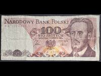 Poland 100 Zlotych 1986 Pick 143 Ref 0405