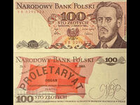 Poland 100 Zlotych 1986 Pick 143 Ref 6923 Unc