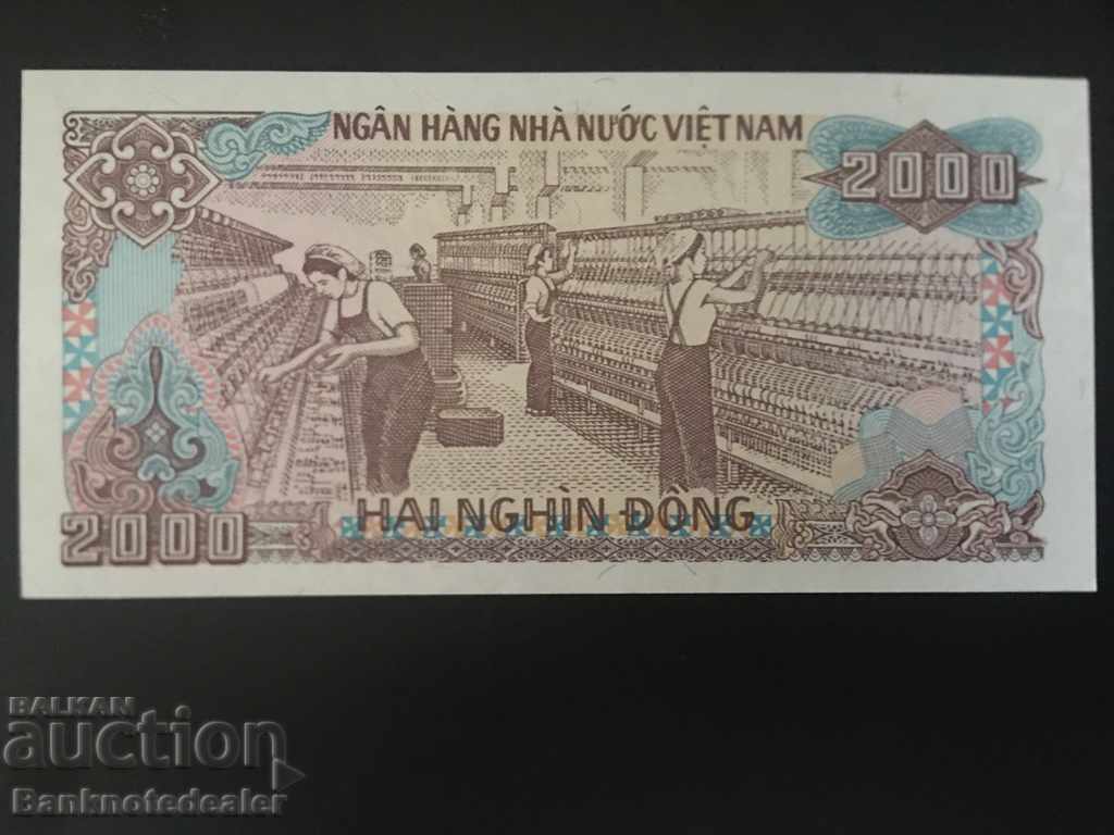 Vietnam 2000 Dông 1988 Pick 107 Ref 6030 Unc with price 1.00 BGN | € 0.51 Vietnam 2000 Dông 1988 Pick 107 Ref 6030 Unc with price 1.00 BGN | € 0.51