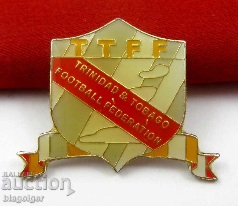 Auction  OLD FOOTBALL BADGE-2006-TRINIDAD AND TOBAGO-FEDERATION