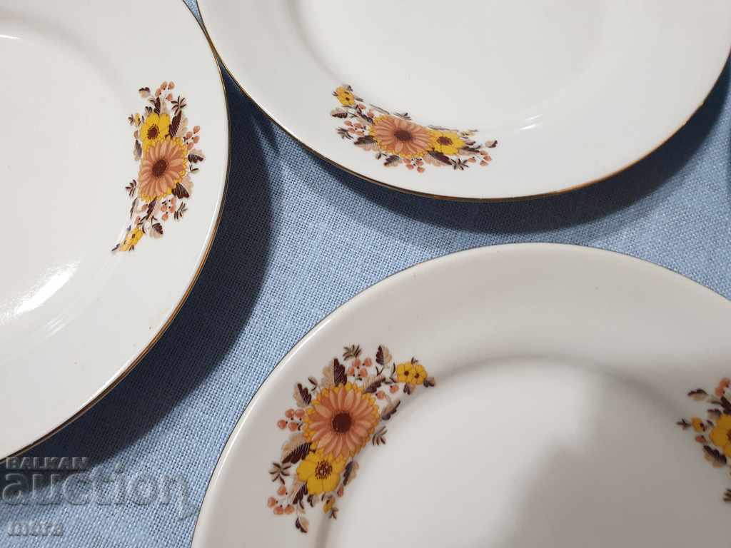 Auction  Porcelain plates - 9 pieces - Dyanko Stefanov