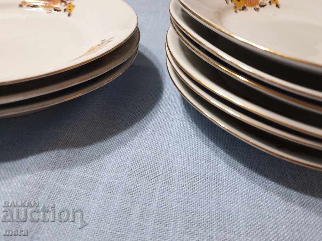 Porcelain plates - 9 pieces - Dyanko Stefanov - 5