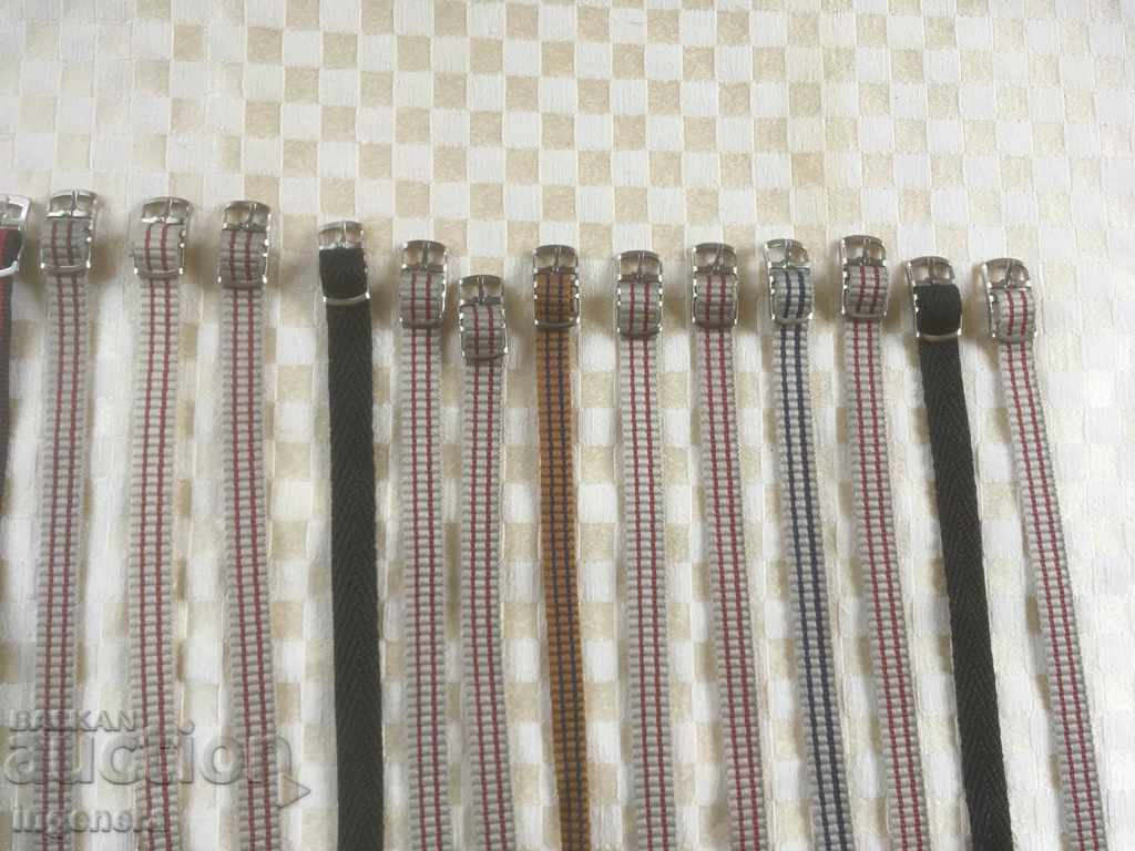 Delivery of STRAP FOR WOMEN'S WATCH PERLON TEXTILE NEW-26 PCS