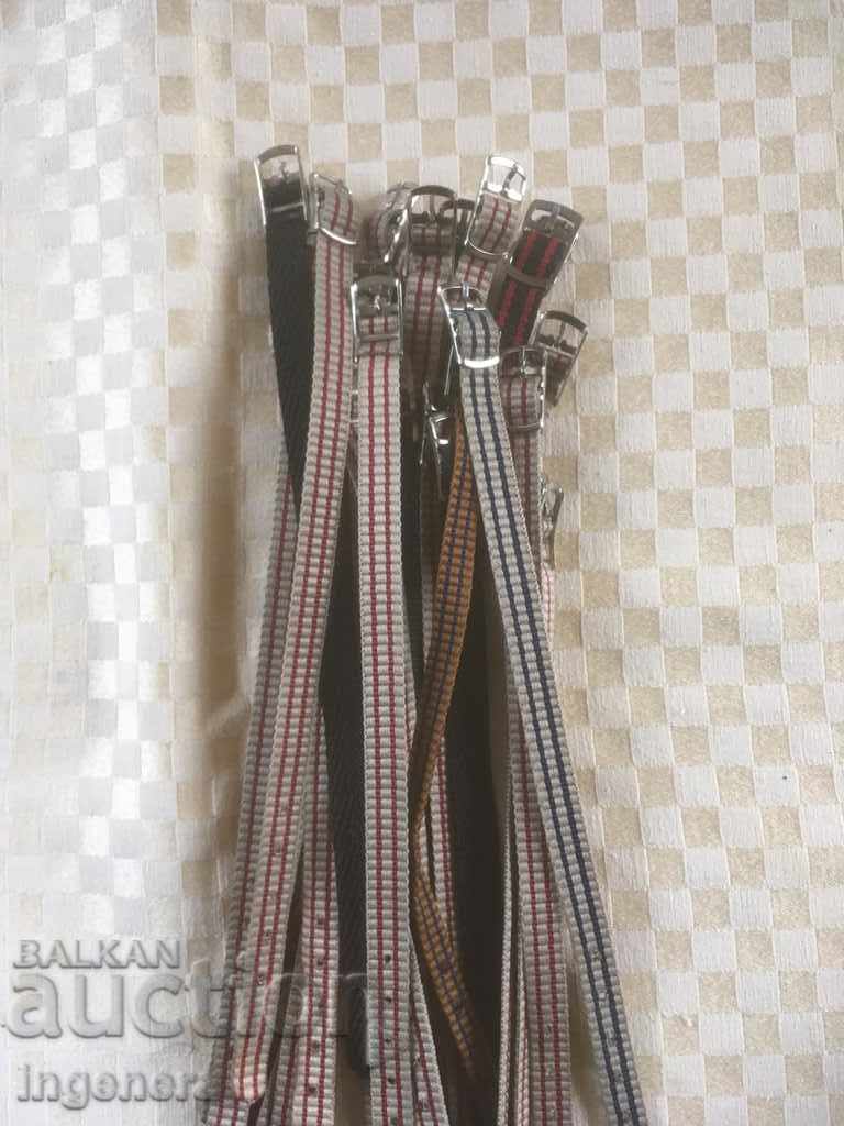 STRAP FOR WOMEN'S WATCH PERLON TEXTILE NEW-26 PCS - 6