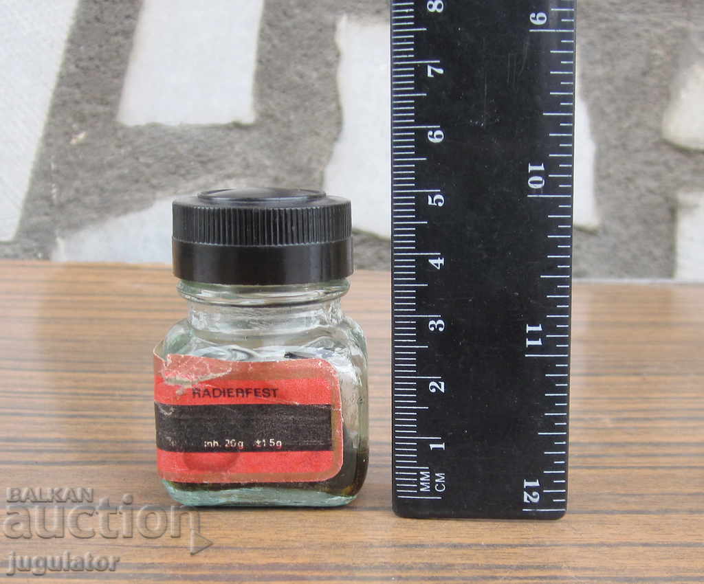 Antique glass ink bottle small bottle Baroque Barock - 6 Antique glass ink bottle small bottle Baroque Barock - 6