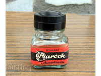старинно стъклено шише шишенце от мастило Барок Barock