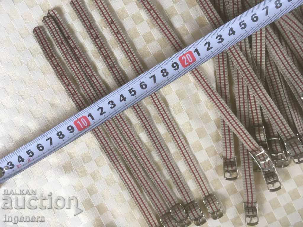 Auction STRAP FOR WOMEN'S WATCH PERLON TEXTILE NEW-40 PCS EQUAL Auction STRAP FOR WOMEN'S WATCH PERLON TEXTILE NEW-40 PCS EQUAL