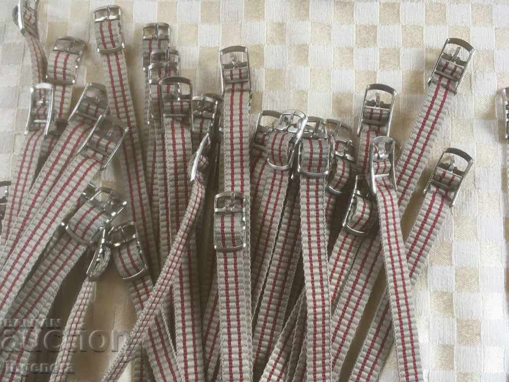 Delivery of STRAP FOR WOMEN'S WATCH PERLON TEXTILE NEW-40 PCS EQUAL Delivery of STRAP FOR WOMEN'S WATCH PERLON TEXTILE NEW-40 PCS EQUAL