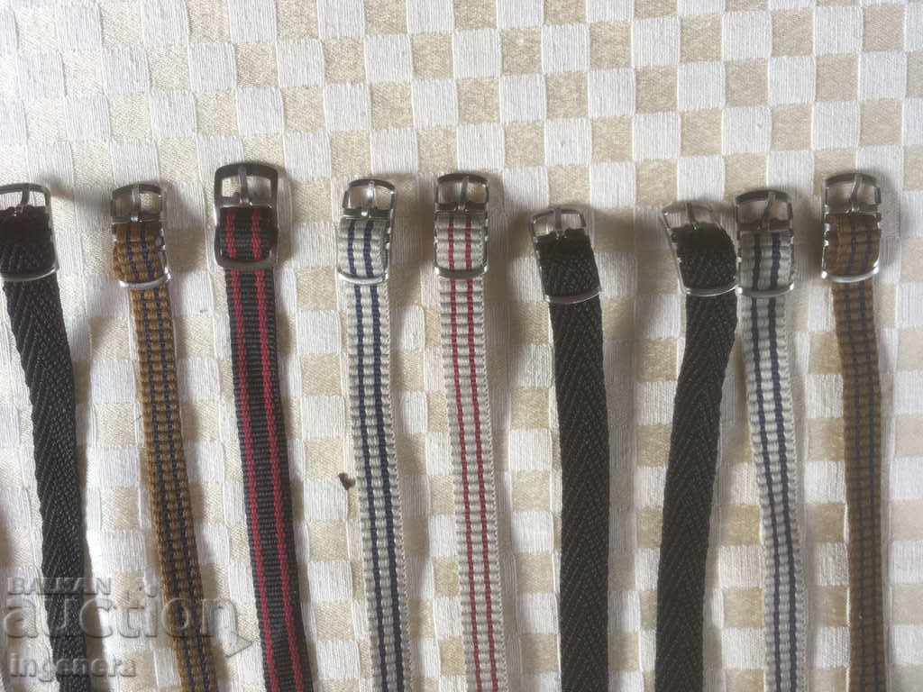 Delivery of STRAP FOR WOMEN'S WATCH PERLON TEXTILE NEW-20 PCS Delivery of STRAP FOR WOMEN'S WATCH PERLON TEXTILE NEW-20 PCS