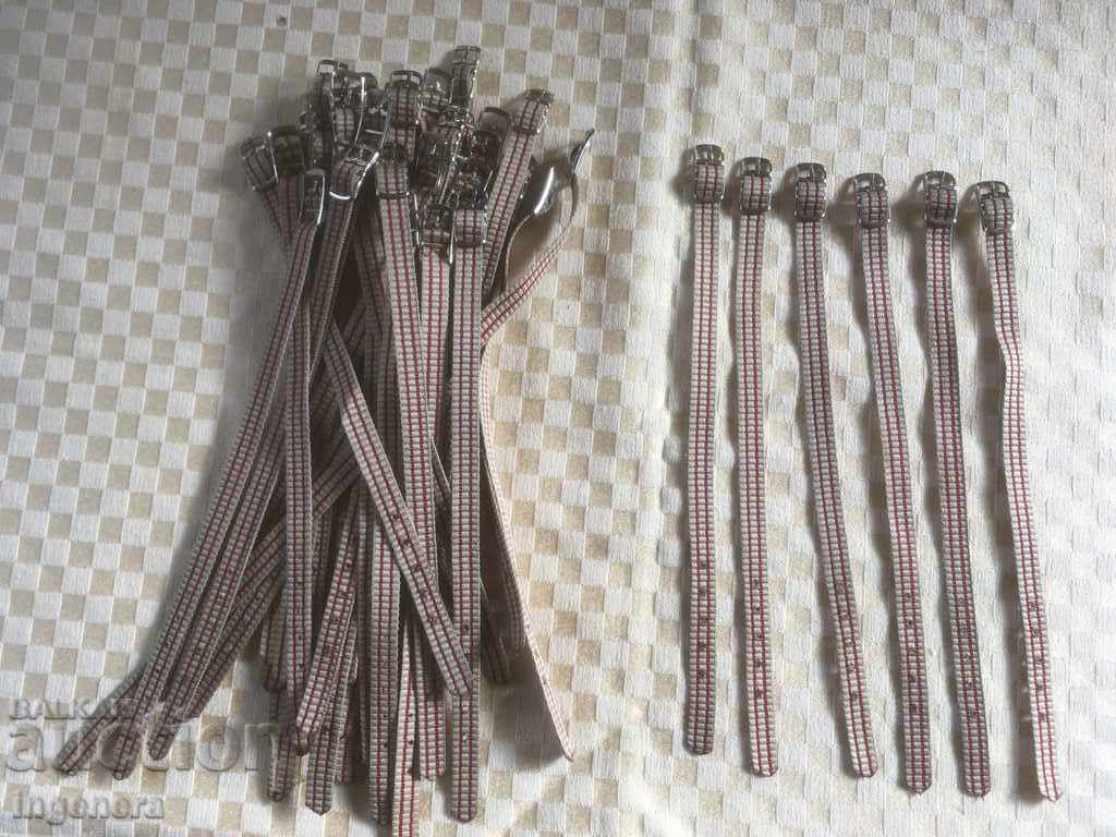 Auction  BELT FOR WOMEN'S WATCH PERLON TEXTILE NEW-50 PCS EQUAL