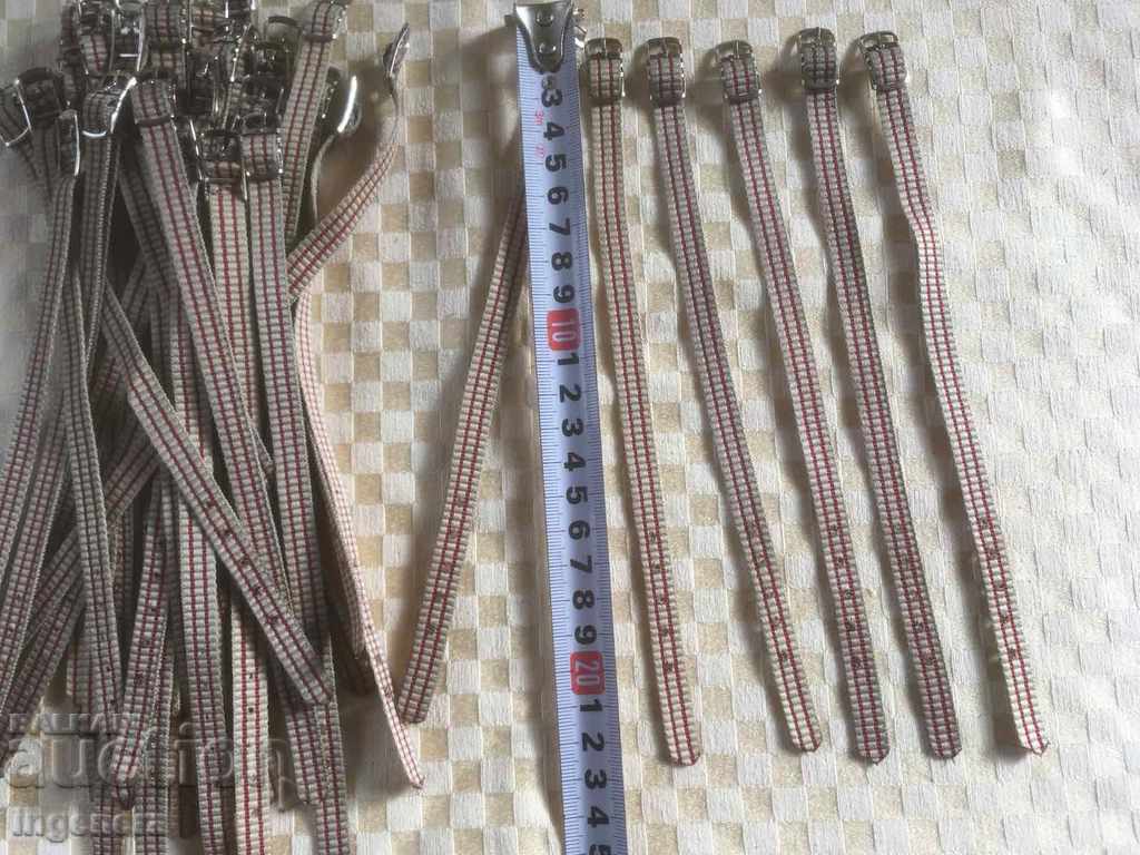 Delivery of BELT FOR WOMEN'S WATCH PERLON TEXTILE NEW-50 PCS EQUAL