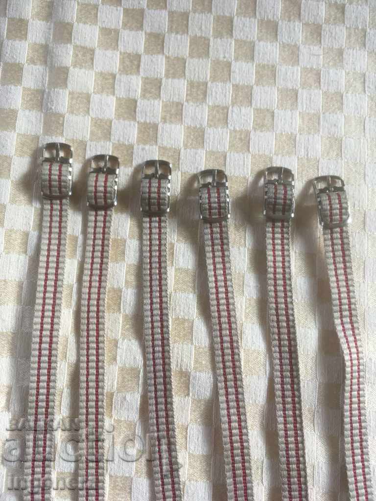 BELT FOR WOMEN'S WATCH PERLON TEXTILE NEW-50 PCS EQUAL - 5