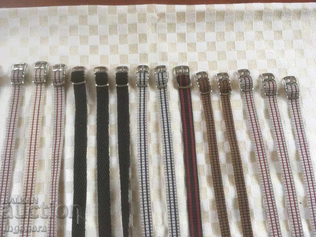 Доставка на КАИШКА ЗА ДАМСКИ ЧАСОВНИК ПЕРЛОН ТЕКСТИЛ НОВО-15 БР