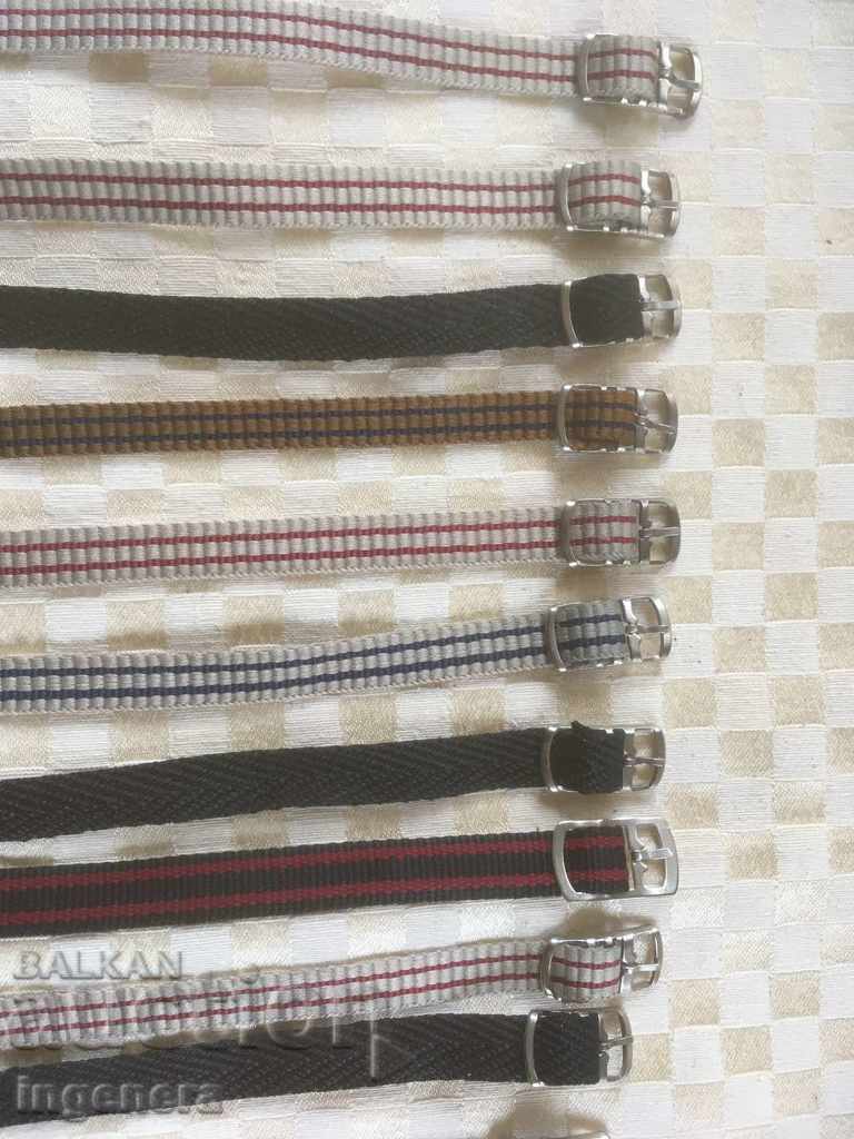 Delivery of STRAP FOR WOMEN'S WATCH PERLON TEXTILE NEW-13 PCS Delivery of STRAP FOR WOMEN'S WATCH PERLON TEXTILE NEW-13 PCS