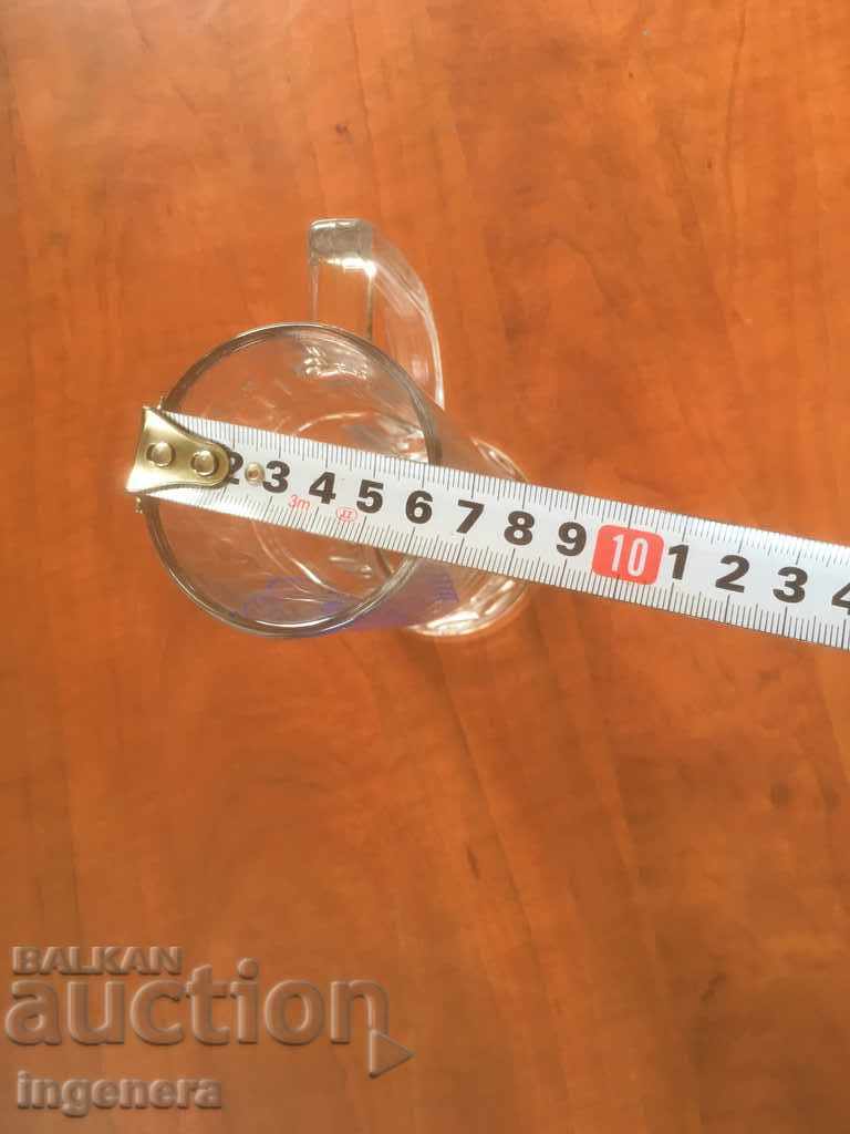 BEER GLASS GLASS ADVERTISING RELIEF THICK GLASS-300ML - 7 BEER GLASS GLASS ADVERTISING RELIEF THICK GLASS-300ML - 7