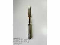 Silver barbecue fork №1530