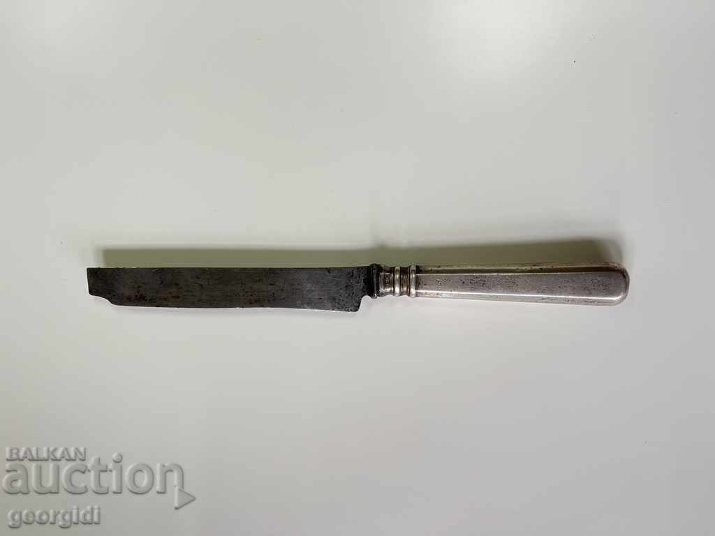 Стар сребърен нож №1532