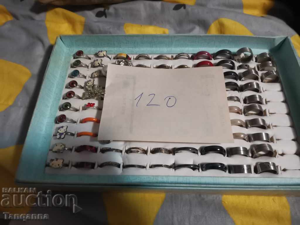 Delivery of 120 children's rings