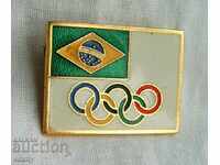 Badge Sports Olympics Olympic Games Brazil