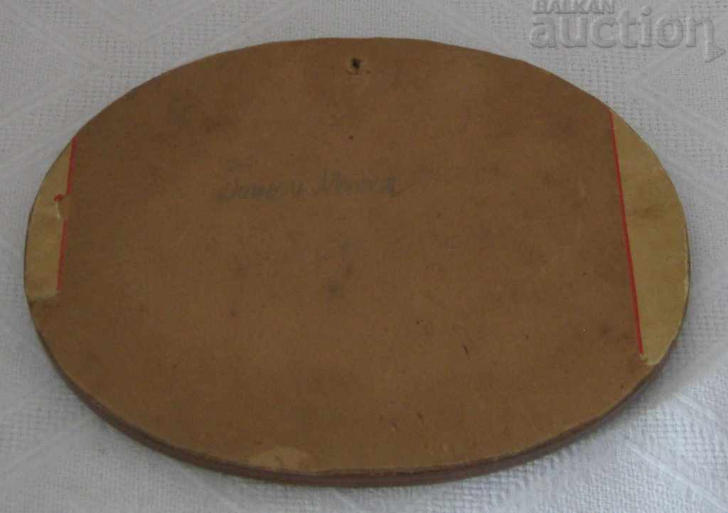 CADRU OVAL VECHI DE LEMN CU FOTO - 7 CADRU OVAL VECHI DE LEMN CU FOTO - 7