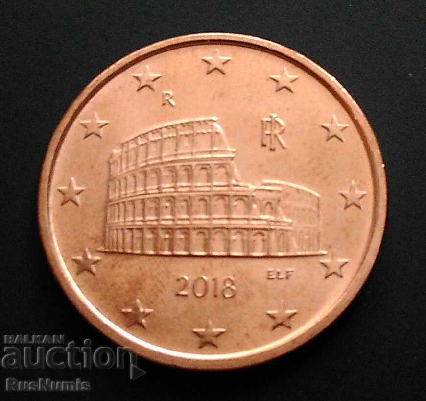 Italy. 5 euro cents 2018 UNC. with price 0.30 BGN | € 0.15 Italy. 5 euro cents 2018 UNC. with price 0.30 BGN | € 0.15