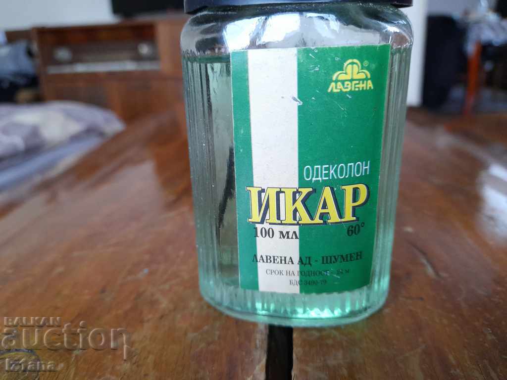 Old cologne Icarus with price 30.00 BGN | € 15.34 Old cologne Icarus with price 30.00 BGN | € 15.34