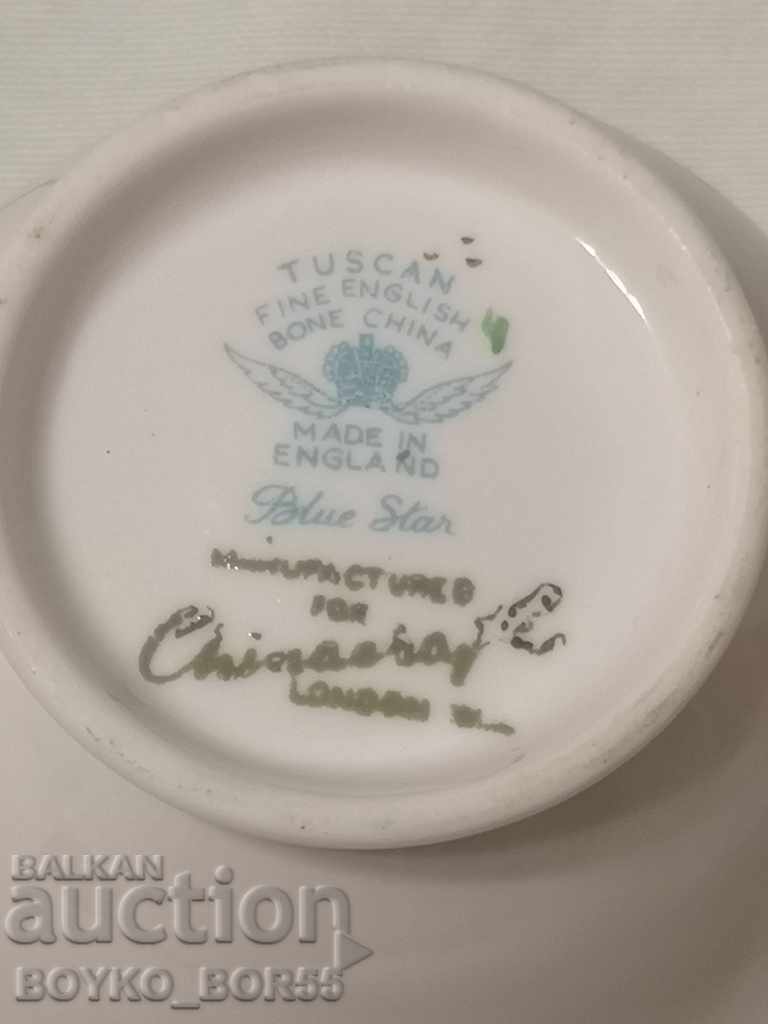 Gorgeous Old English Set 19th Century TUSCAN - 5 Gorgeous Old English Set 19th Century TUSCAN - 5