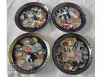 Lot 4 farfurii-ROZENTHAL-SHEHEREZADA