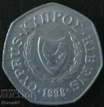 50 Mills 1998, Cyprus with price 1.99 BGN | € 1.02 50 Mills 1998, Cyprus with price 1.99 BGN | € 1.02