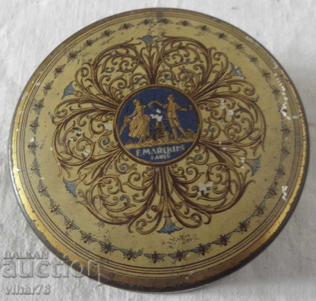 Παράδοση Παλιά μεταλλικό κουτί Παράδοση Παλιά μεταλλικό κουτί