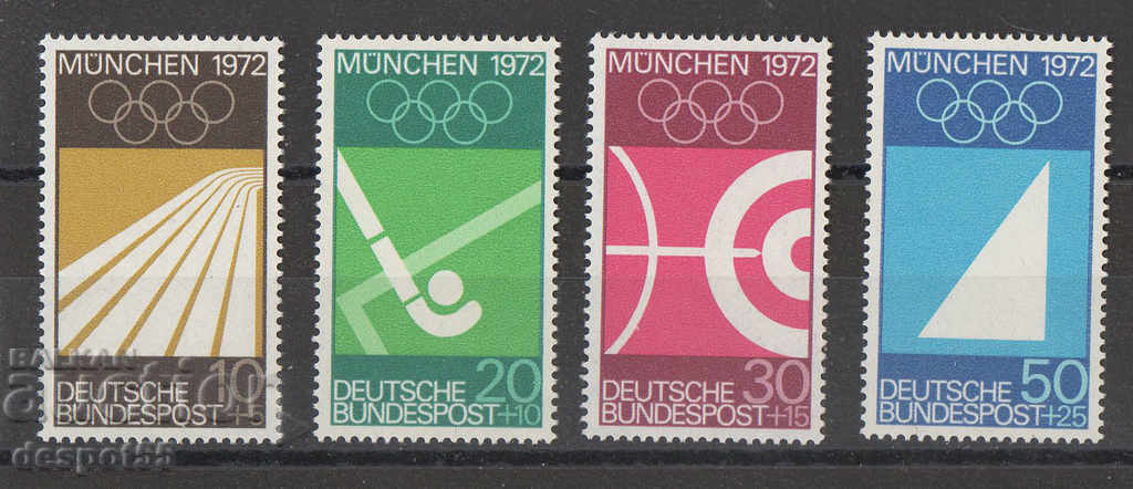 1969. Germany. Olympic Games - Munich, Germany.