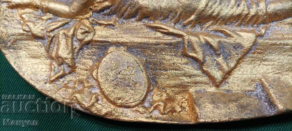 I am selling an old panel, a plaque. with price 35.00 BGN | € 17.90 I am selling an old panel, a plaque. with price 35.00 BGN | € 17.90