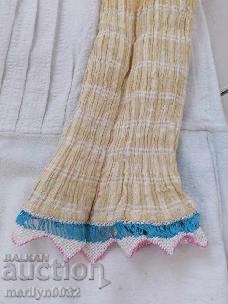 Old women's shirt with hand embroidery of chaise, costume, sukman - 7