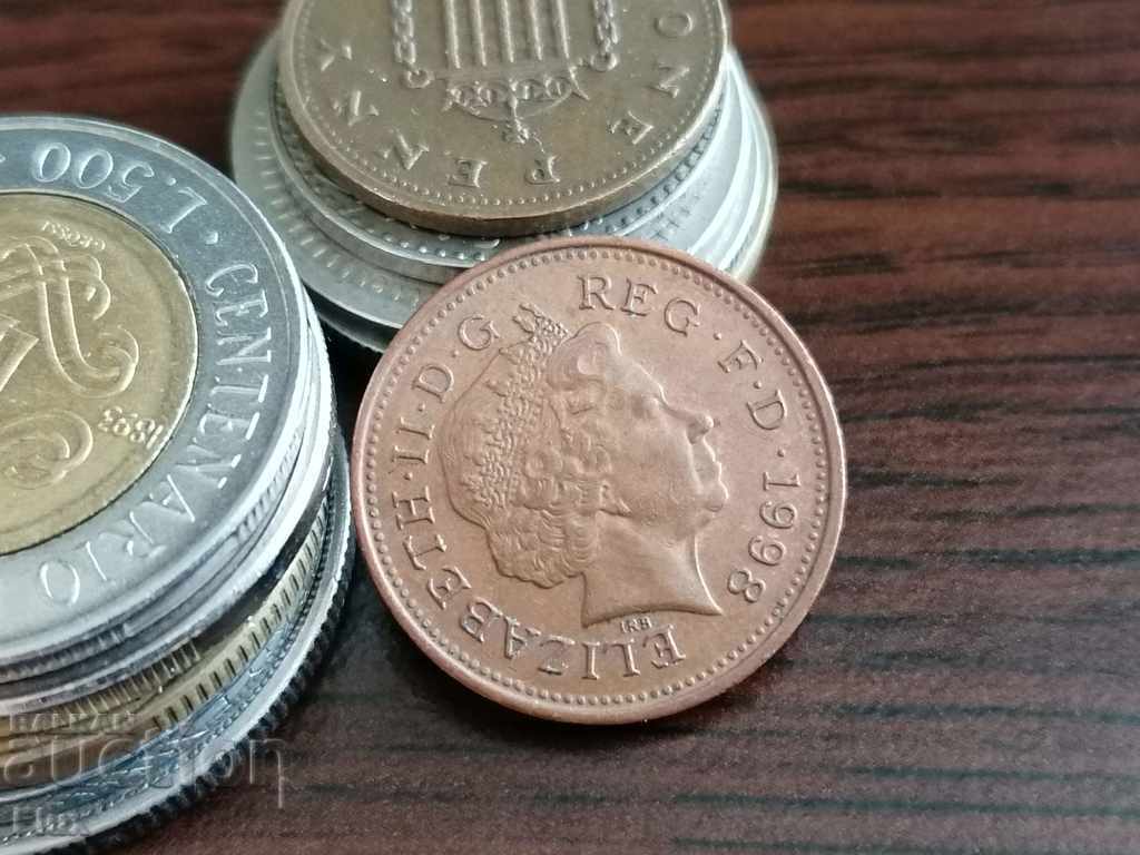 Coin - Great Britain - 1 penny 1998 with price 0.80 BGN | € 0.41 Coin - Great Britain - 1 penny 1998 with price 0.80 BGN | € 0.41