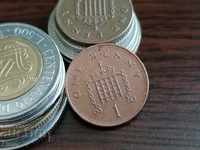 Монета - Великобритания - 1 пени | 1998г.