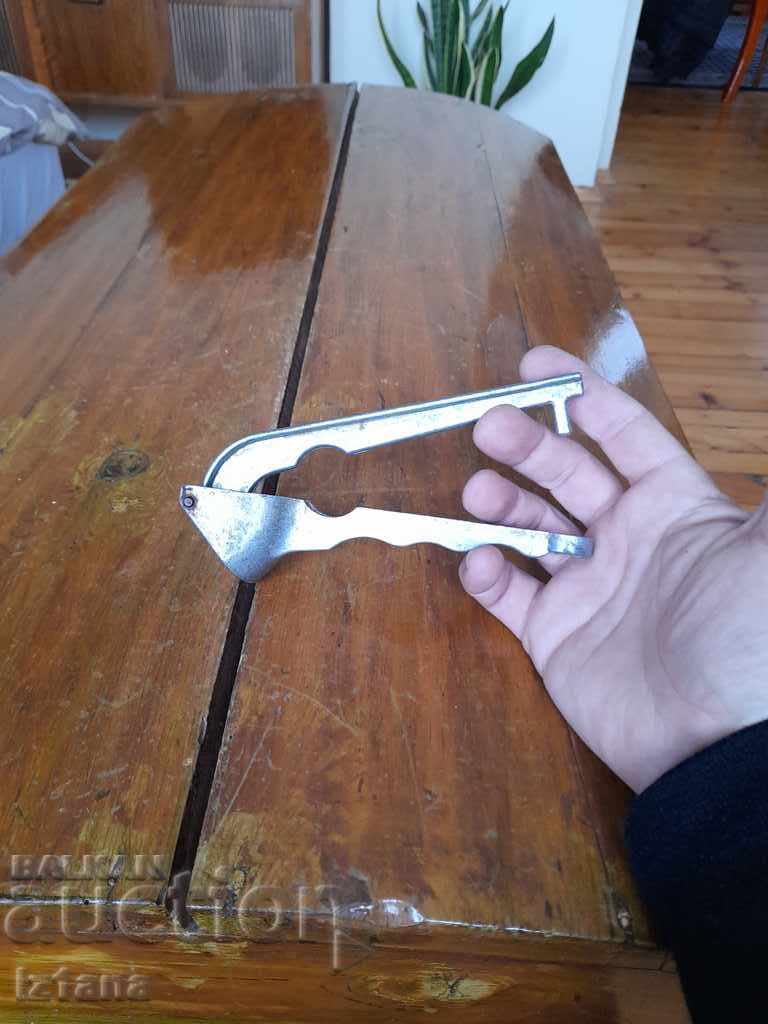 Old aluminum garlic press with price 12.00 BGN | € 6.14