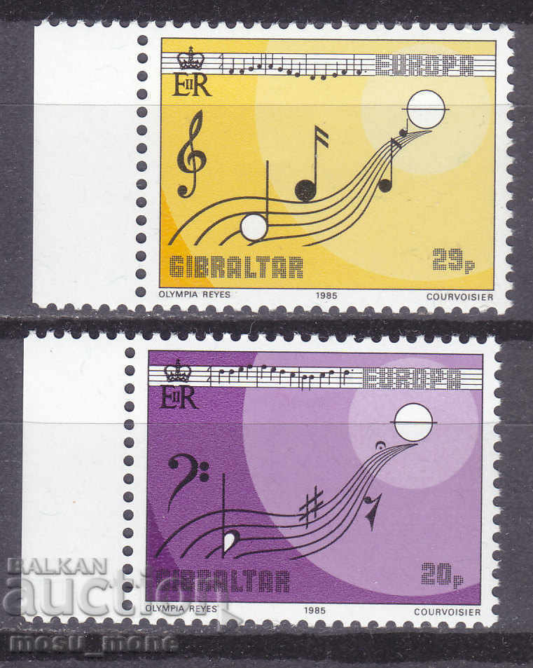 Europa SEPT 1985 Gibraltar Europa SEPT 1985 Gibraltar